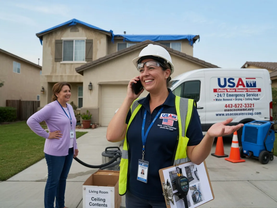 Ceiling Water Damage Restoration Rio, IL FAQs